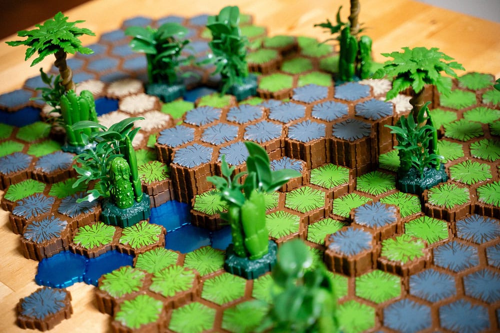Heroscape Erweiterung The Grove at Laur's Edge Terrain *Englische Version*