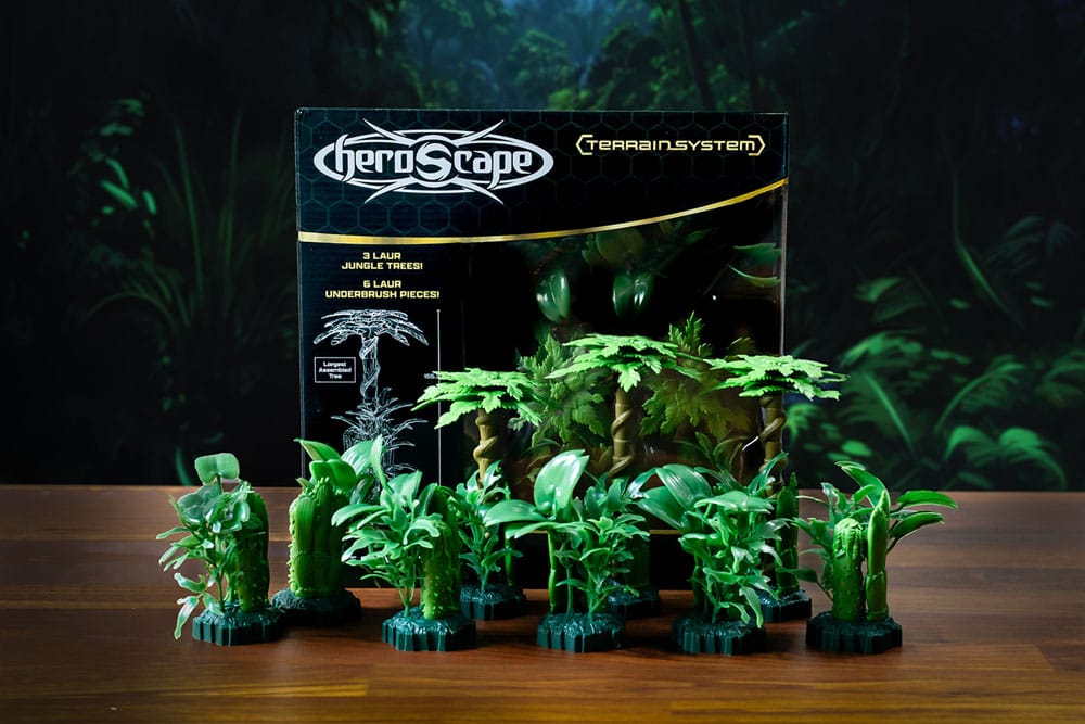 Heroscape Erweiterung The Grove at Laur's Edge Terrain *Englische Version*