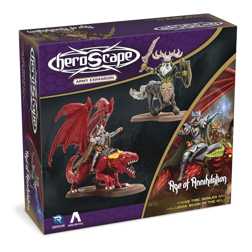 Heroscape Erweiterung Rising Tide - Sonlen & Halushia, Scion of the Wild Army *Englische Version*
