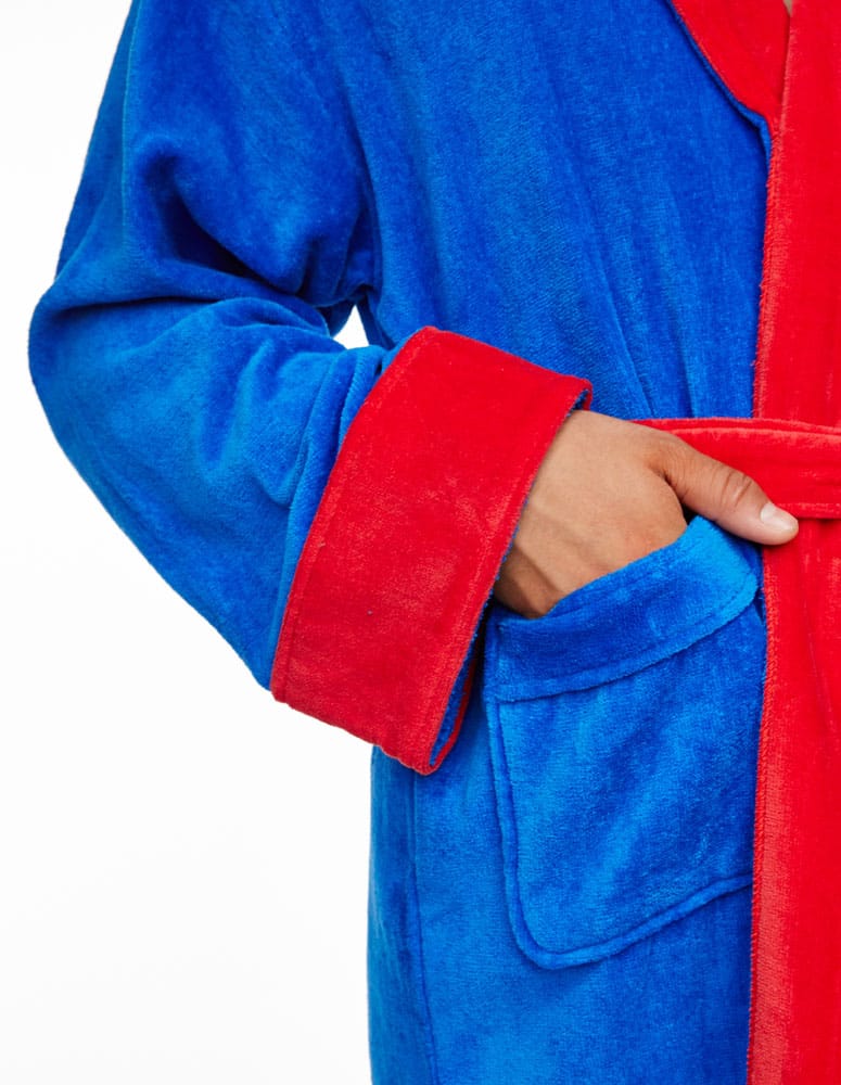 DC Comics Fleece-Bademantel Superman
