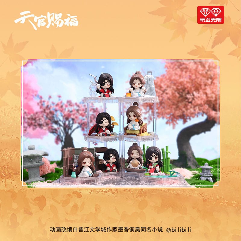 Heaven Official's Blessing Mini-Figuren Four Season Companion Series 9 cm Display (8)