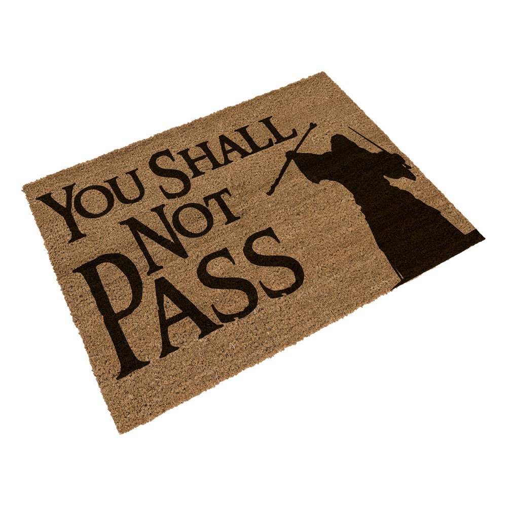 Herr der Ringe Fußmatte You Shall Not Pass 60 x 40 cm