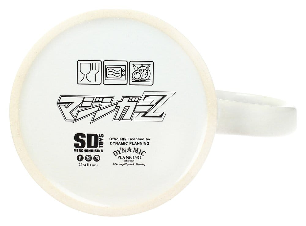 Mazinger Z Tasse Red Logo