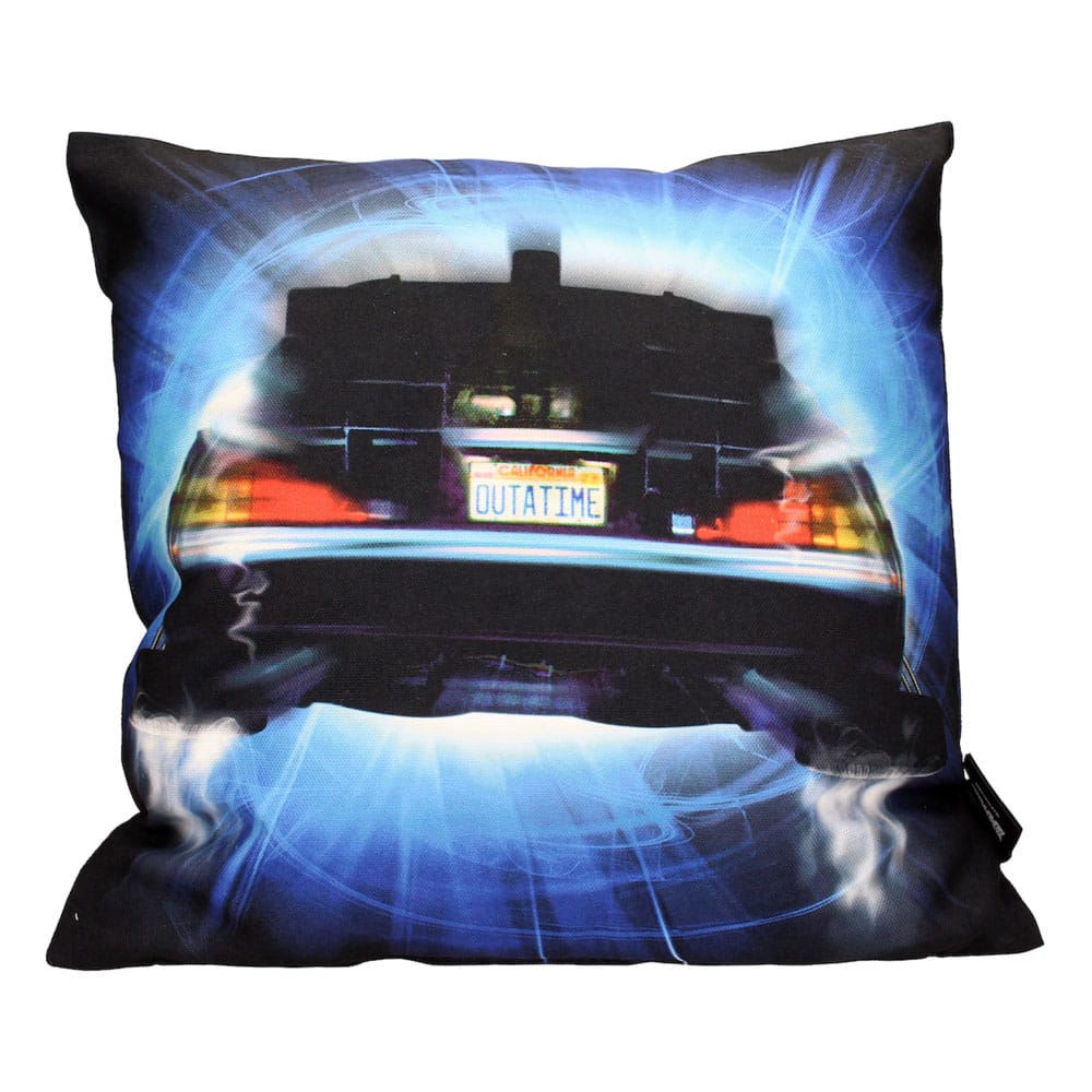 Zurück in die Zukunft Kissen Delorean Roads 45 cm