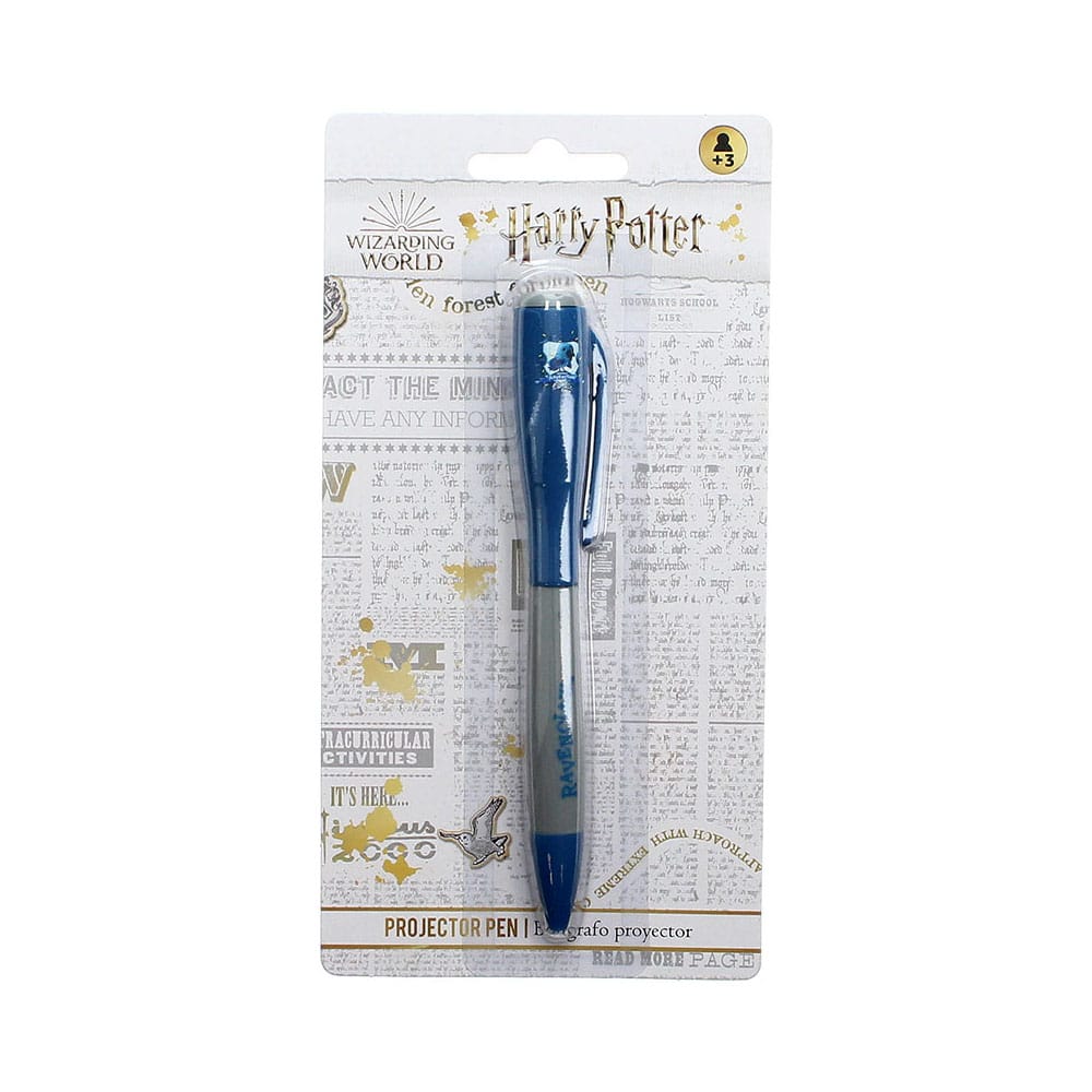 Harry Potter Kugelschreiber mit Licht-Projektor Ravenclaw