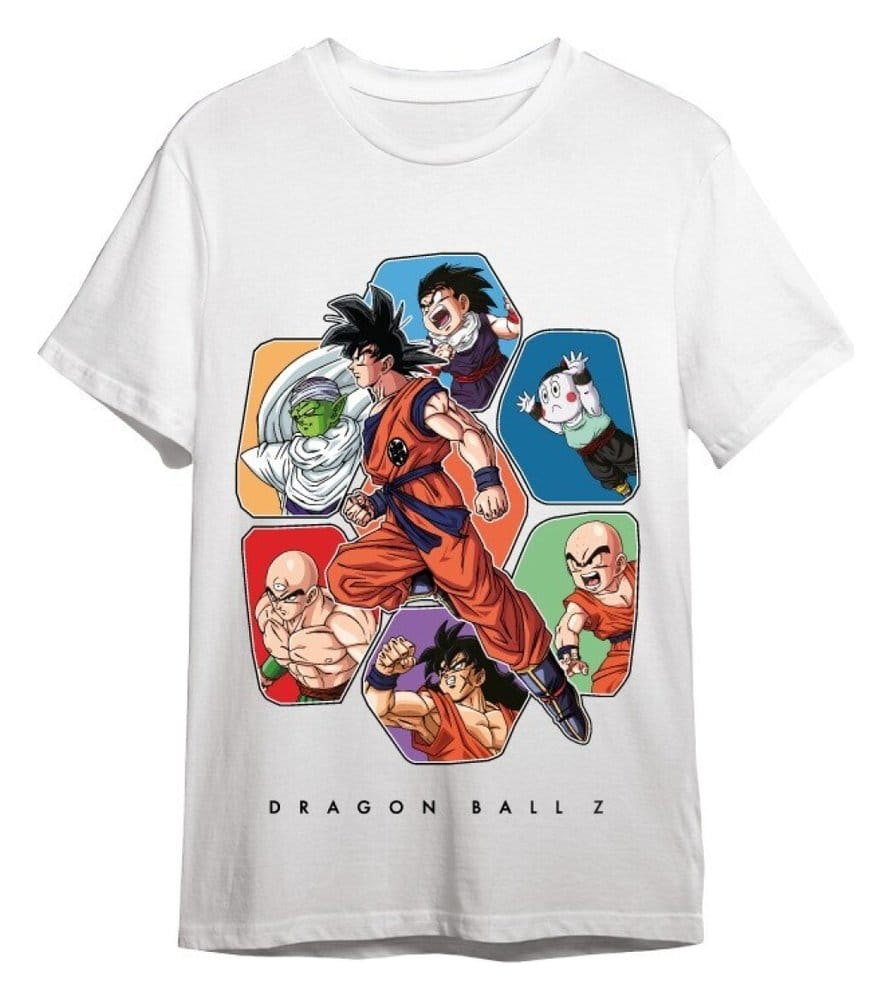 Dragon Ball T-Shirt Friends Weiß Größe M