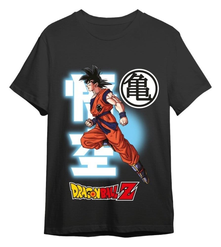Dragon Ball Z T-Shirt Goku Fly Schwarz Größe M