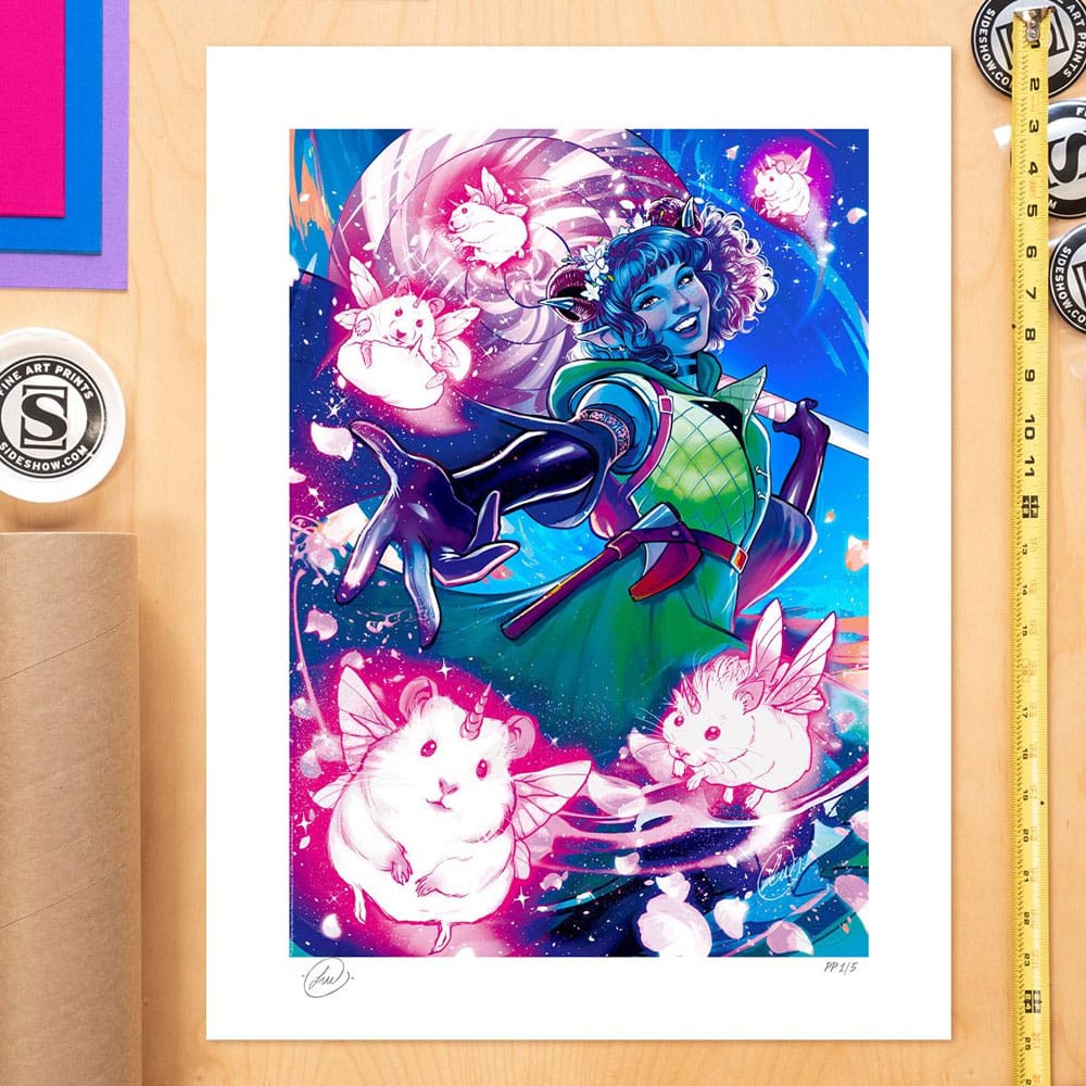 Critical Role Kunstdruck Jester Lavorre: Heart of Chaos 46 x 61 cm - ungerahmt