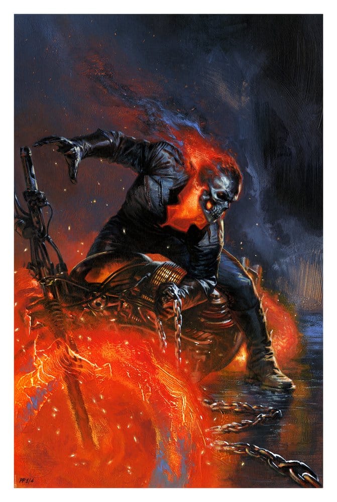 Marvel Kunstdruck Ghost Rider 41 x 61 cm - ungerahmt