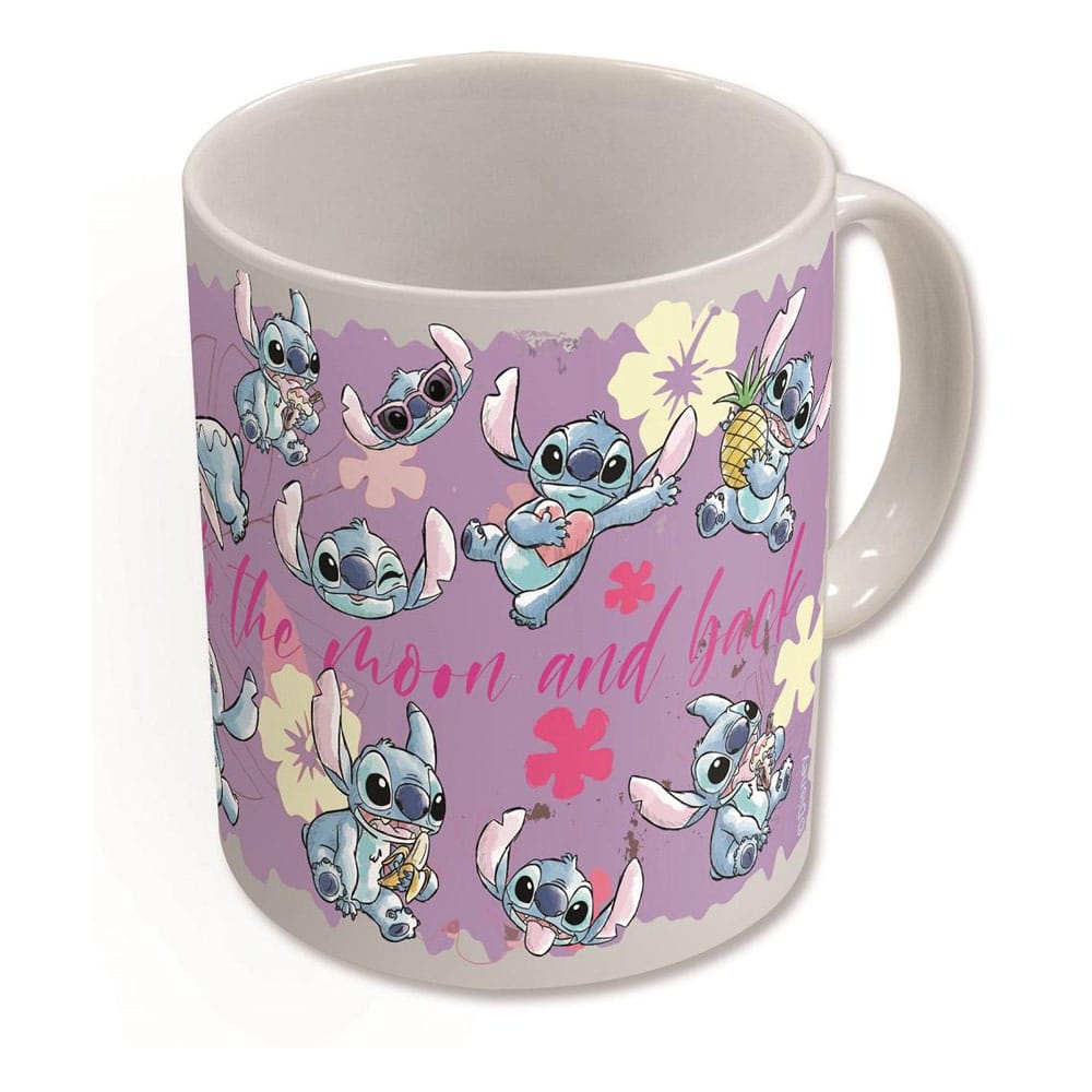Lilo & Stitch Tasse mit Thermoeffekt Stitch & Angel 325 ml