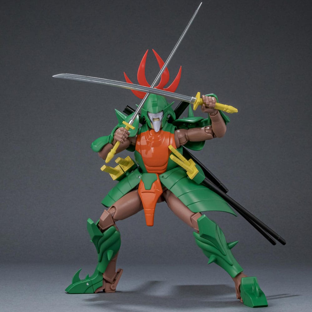Chou-Dan-Kadou Yoroiden-Samurai Troopers Actionfigur Doku Mashou Naaza 15 cm