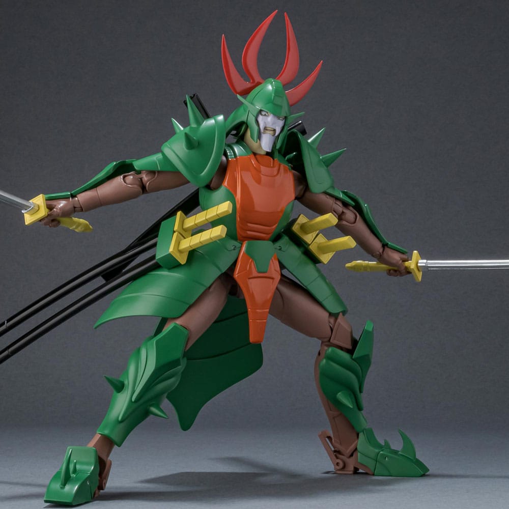 Chou-Dan-Kadou Yoroiden-Samurai Troopers Actionfigur Doku Mashou Naaza 15 cm