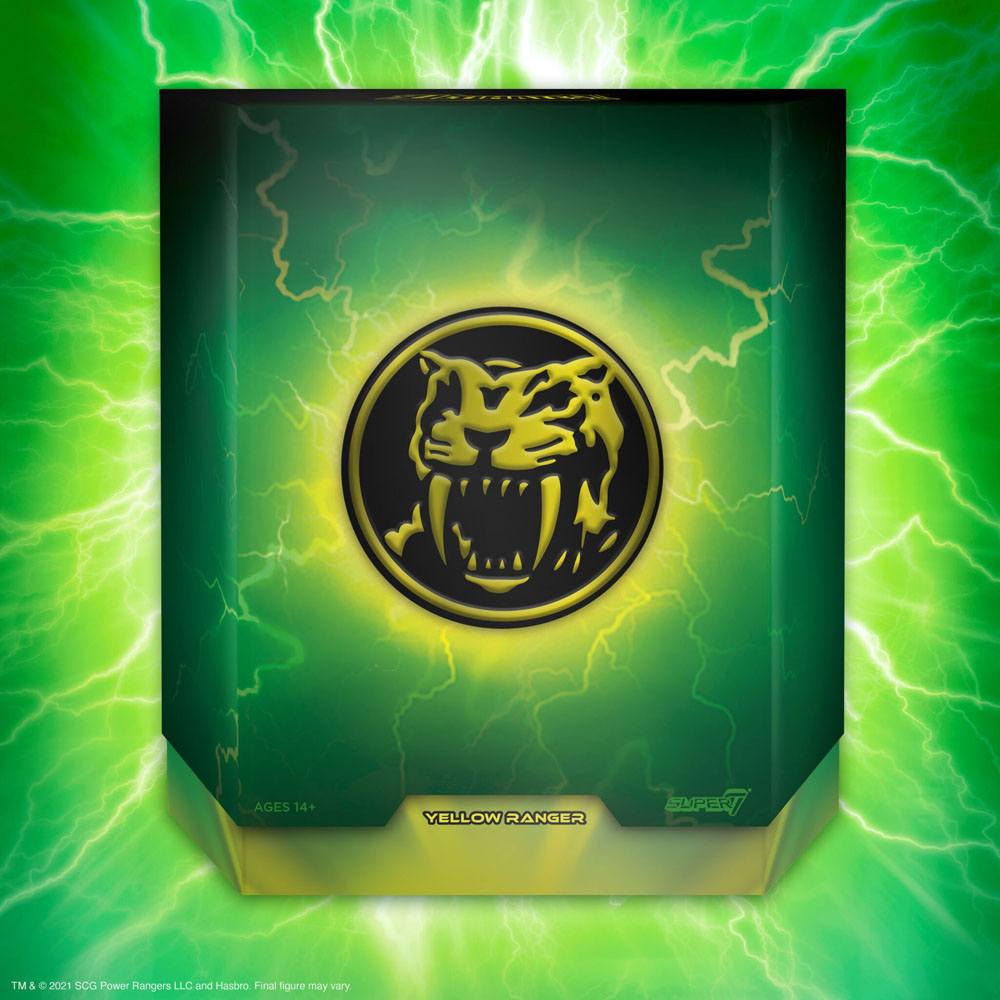 Mighty Morphin Power Rangers Ultimates Actionfigur Yellow Ranger 18 cm