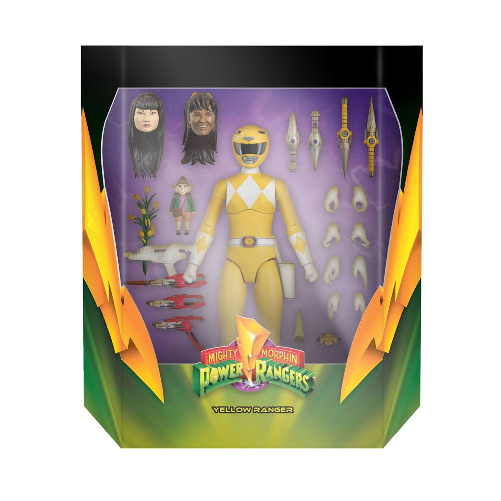 Mighty Morphin Power Rangers Ultimates Actionfigur Yellow Ranger 18 cm