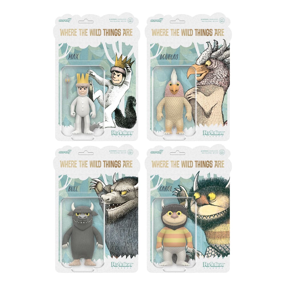 Where The Wild Things Are ReAction Actionfigur Wave 01 Carol (Monster) 10 cm