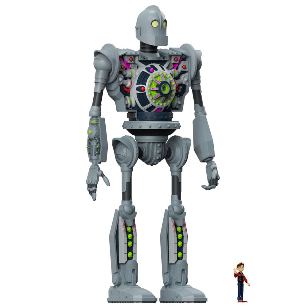 Der Gigant aus dem All Super Cyborg Actionfigur Iron Giant (Full Color) 28 cm