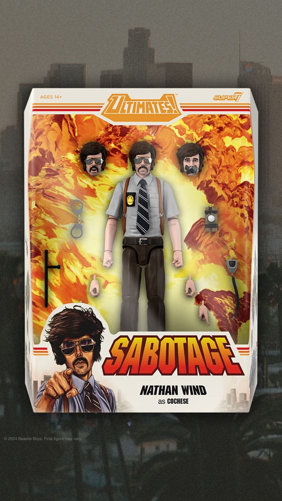 Beastie Boys Ultimates Actionfigur Wave 1 Nathan Wind as "Cochese" 18 cm