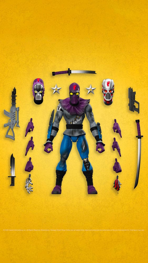 Teenage Mutant Ninja Turtles Ultimates Actionfigur Foot Soldier (Battle Damaged) 18 cm