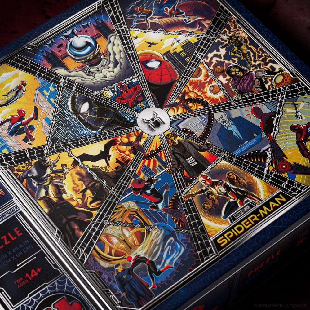 Spider-Man Multi-Dimensionales Puzzle (1000 Teile)