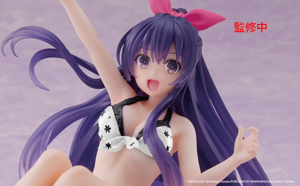 Date A Live V Aqua Float Girls PVC Statue Tohka Yatogami Renewal 10 cm