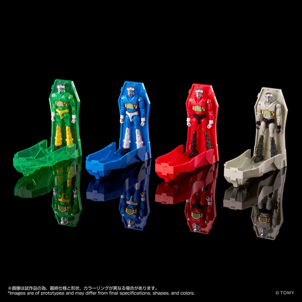 Legacysoul Actionfigur Microman Command No. 2 4er Set