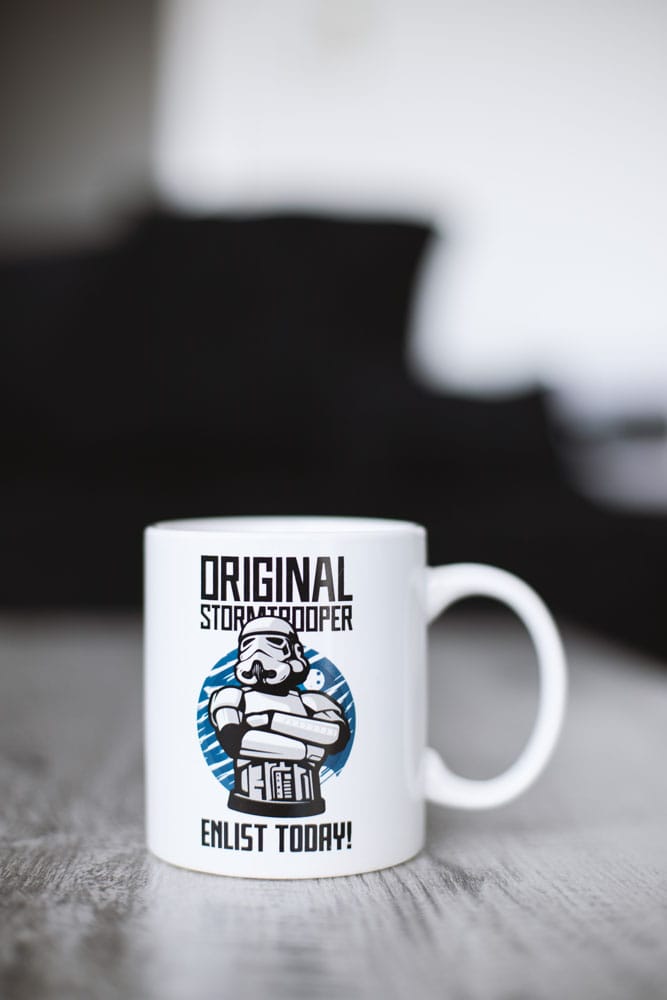 Original Stormtrooper Tasse Enlist Today White