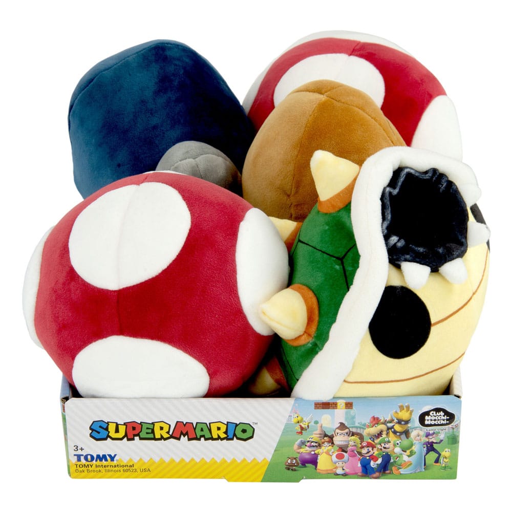 Super Mario Mocchi-Mocchi Junior Plüschfiguren Wave 11 15 cm Sortiment (5)
