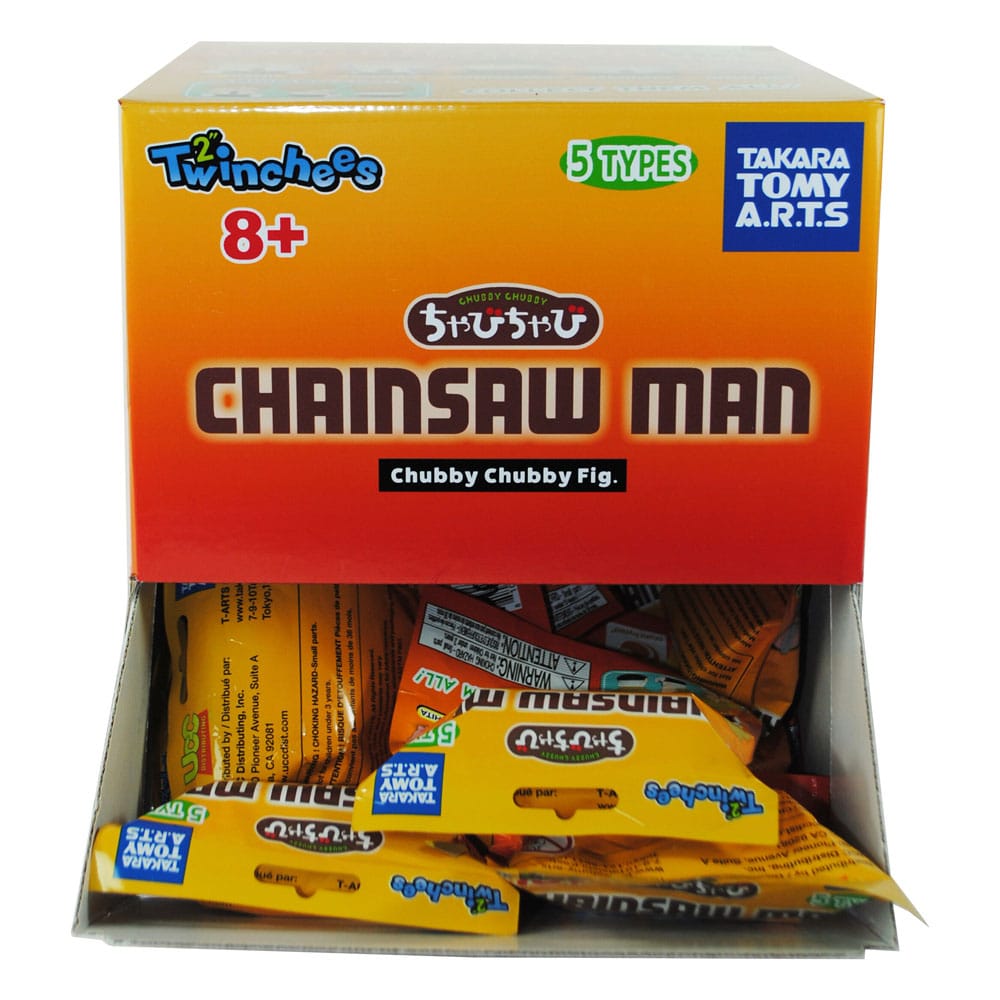 Chainsaw Man Twinchees Minifiguren Chubby Chubby 5 cm Display (24)
