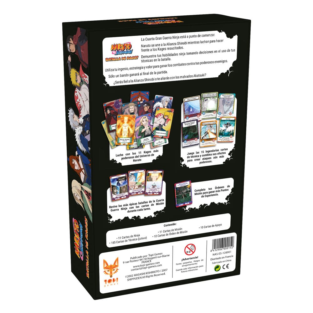 Naruto Kartenspiel Kage Battle *Spanische Version*