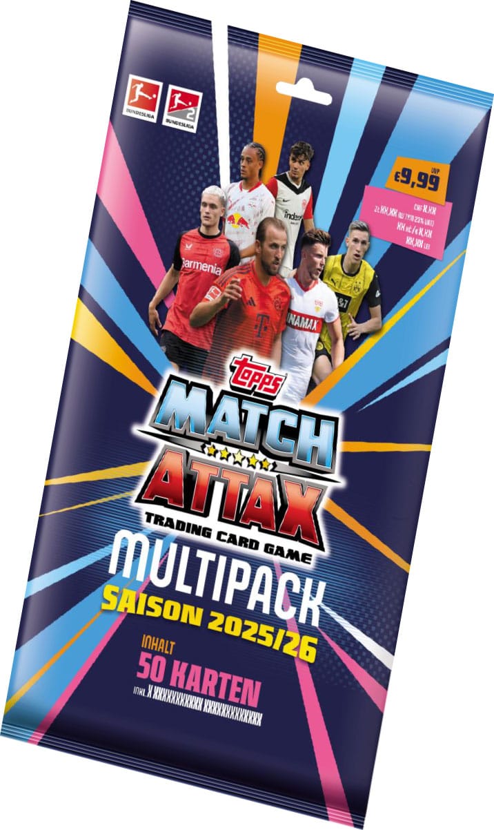 Bundesliga Match Attax Trading Cards 2025/26 Mega Multipack *Deutsche Version*