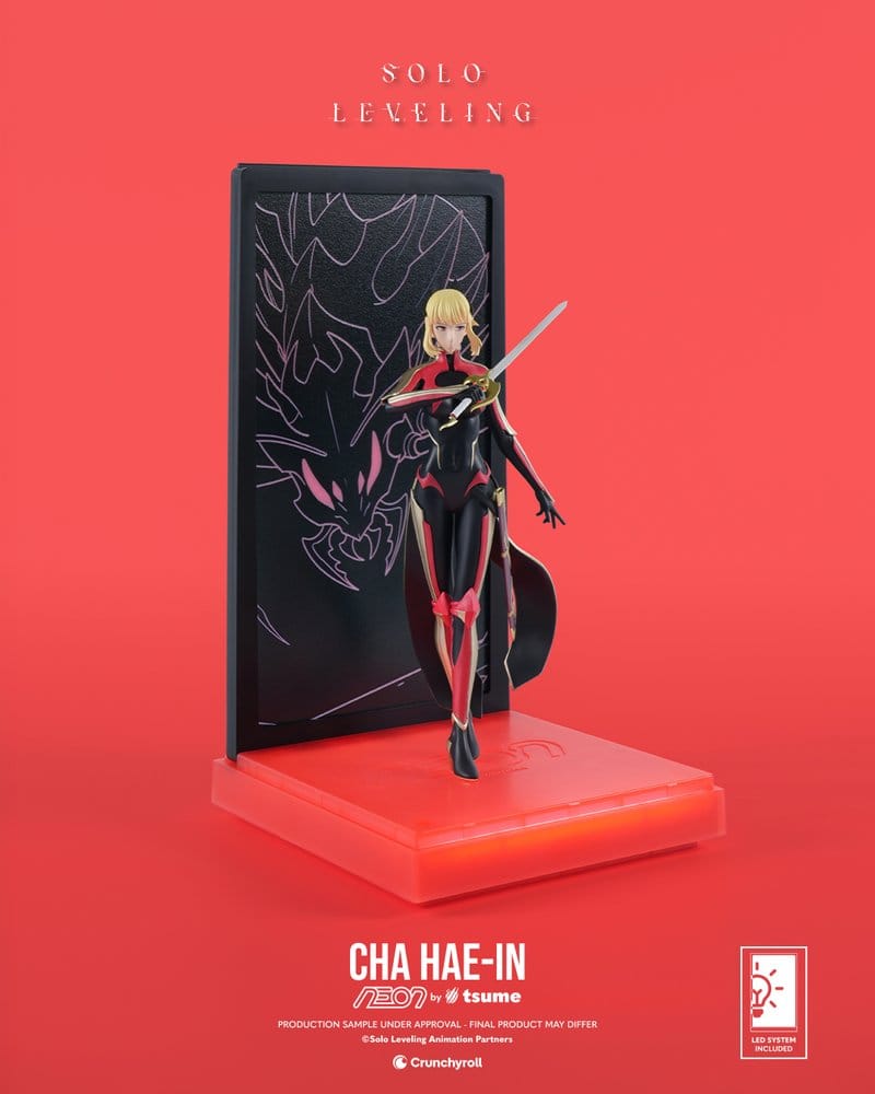 Solo Leveling Neon Figur 1/9 Cha Hae-In 20 cm