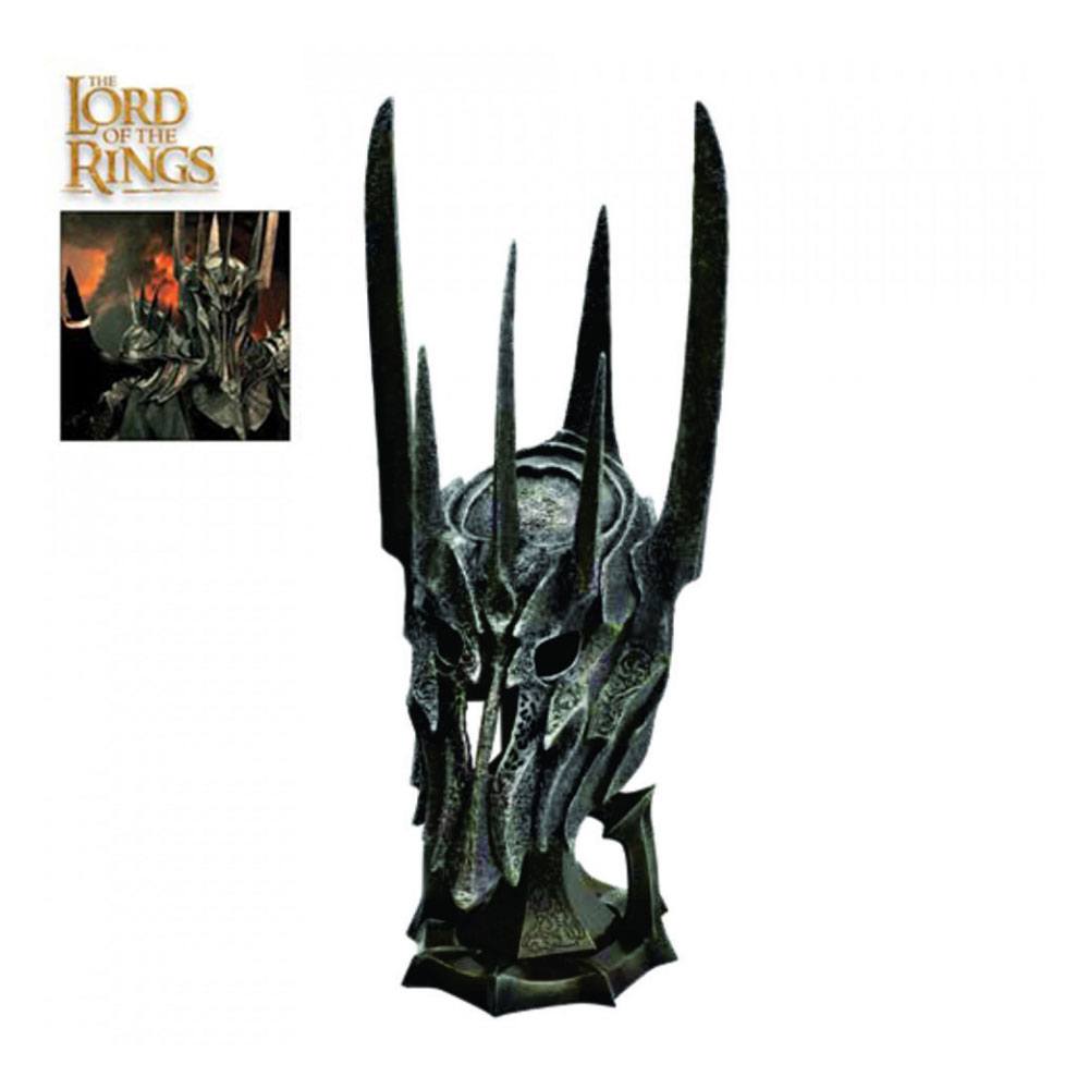 Herr der Ringe: Die Gefährten Replik 1/2 Saurons Helm 40 cm