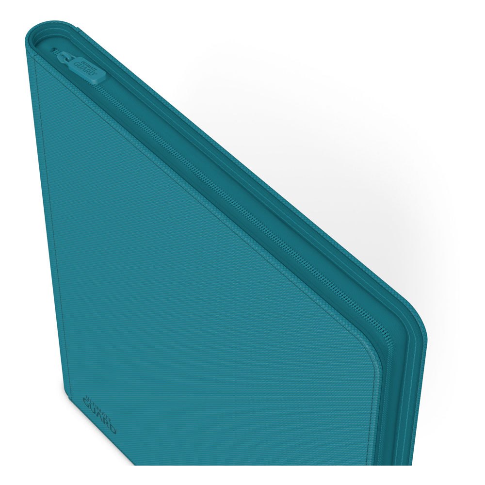 Ultimate Guard Zipfolio 480 - 24-Pocket XenoSkin (Quadrow) - Petrolblau