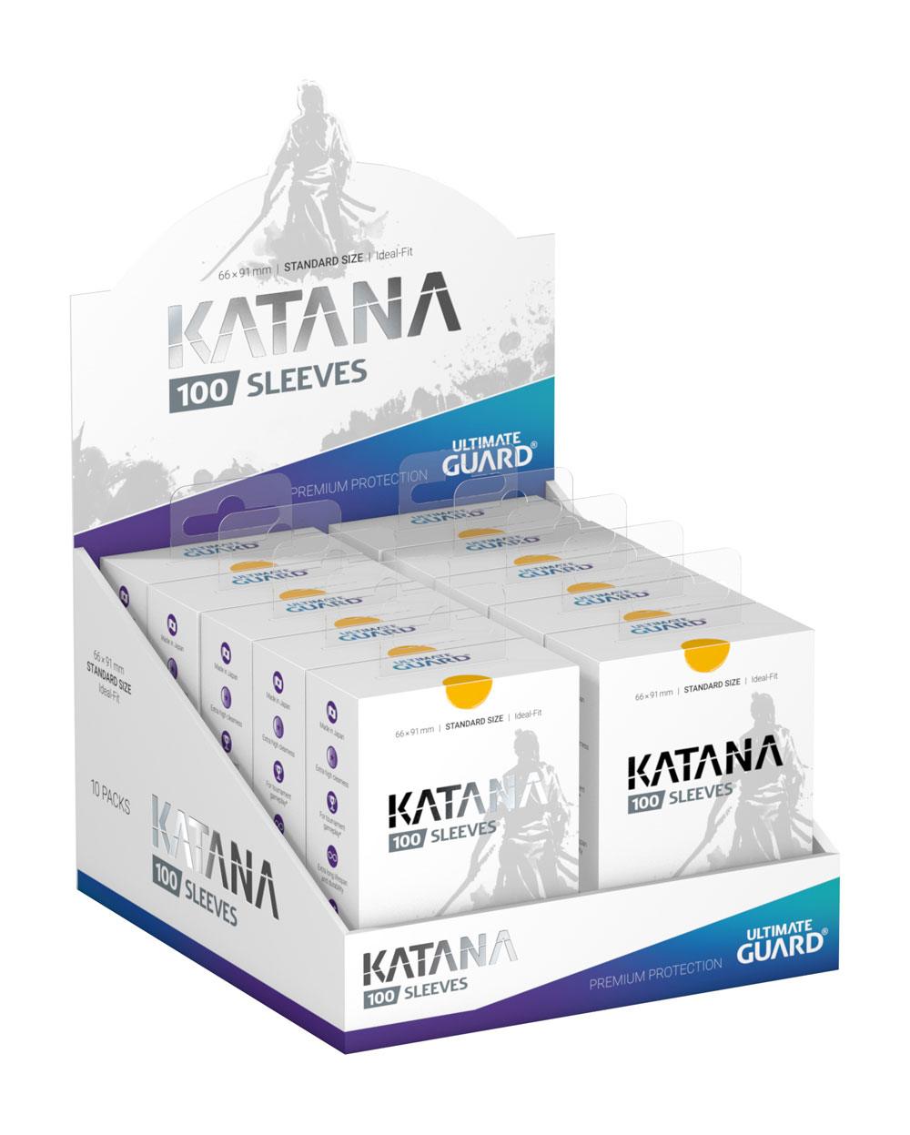 Ultimate Guard Katana Sleeves Standardgröße Gelb (100)