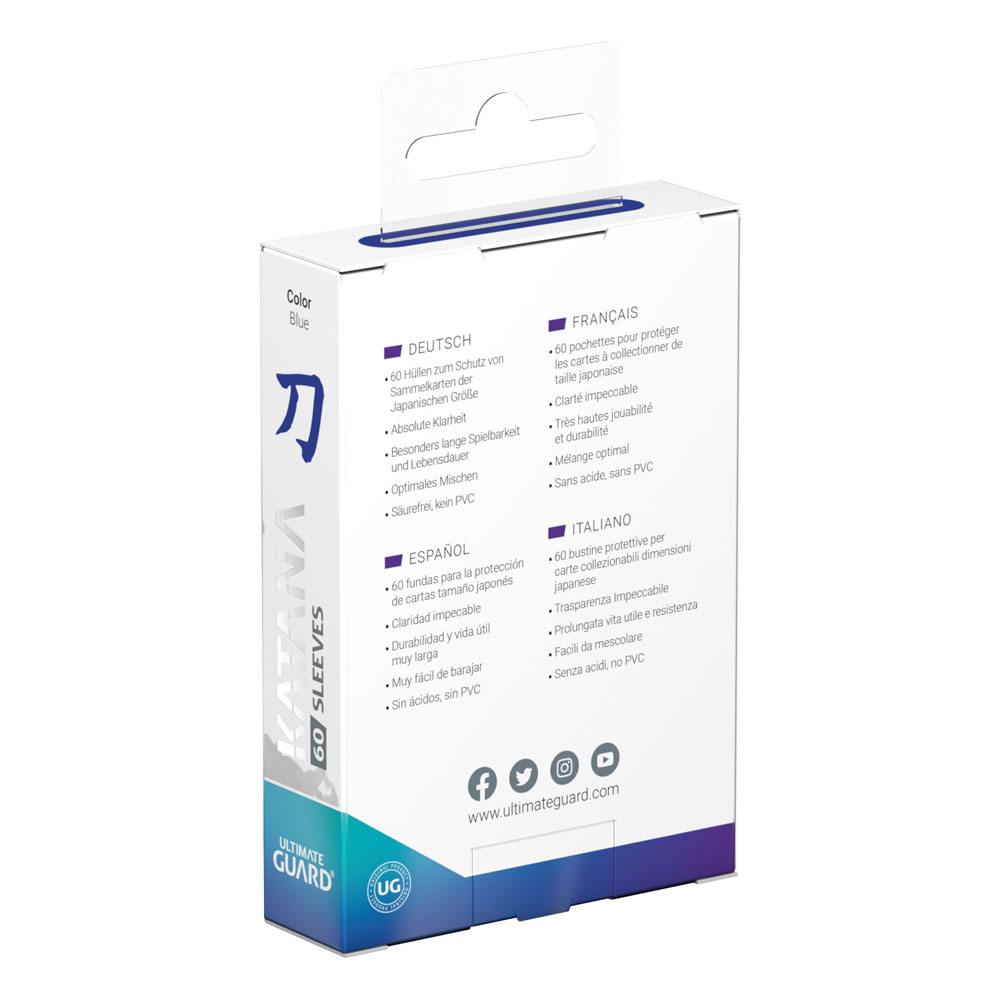 Ultimate Guard Katana Sleeves Japanische Größe Blau (60)