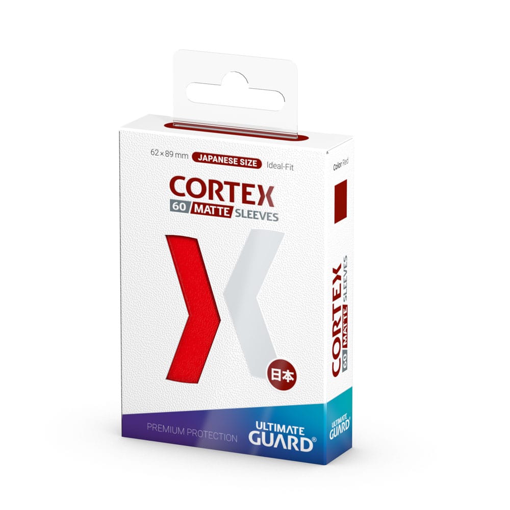Ultimate Guard Cortex Sleeves Japanische Größe Matt-Rot (60)