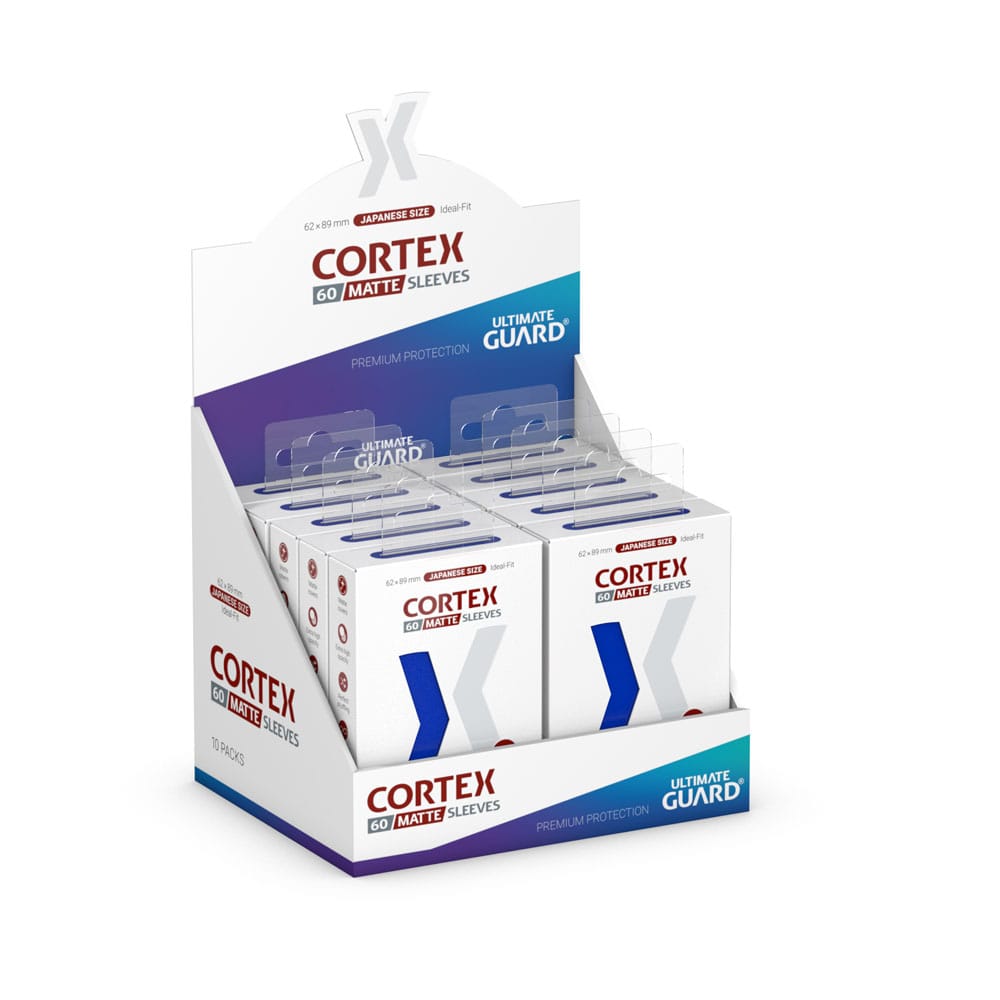 Ultimate Guard Cortex Sleeves Japanische Größe Matt-Blau (60)
