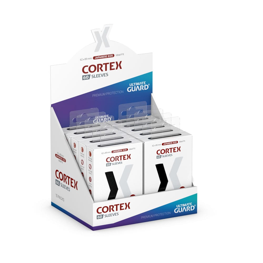 Ultimate Guard Cortex Sleeves Japanische Größe Schwarz (60)