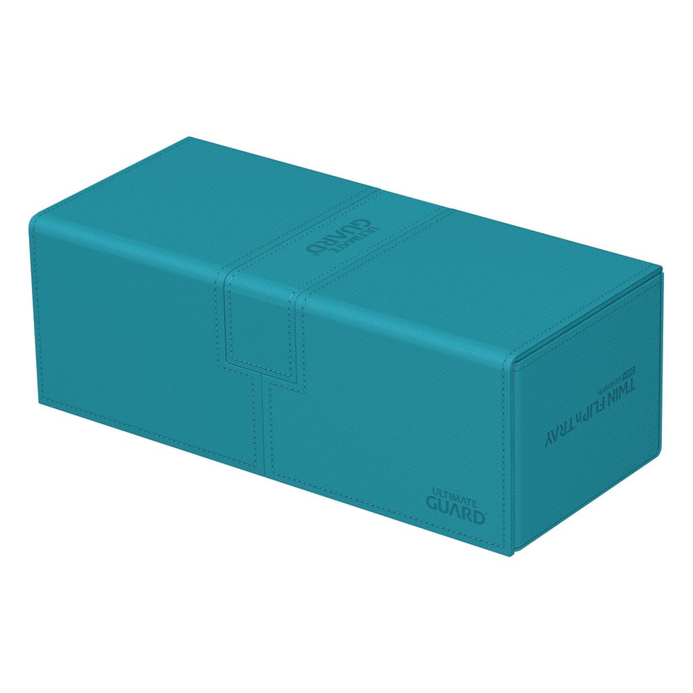 Ultimate Guard Twin Flip`n`Tray 266+ Xenoskin Petrolblau