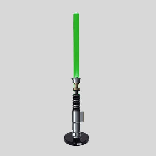 Star Wars Lampe Luke Skywalker's Die Rückkehr der Jedi-Ritter Lichtschwert 59 cm