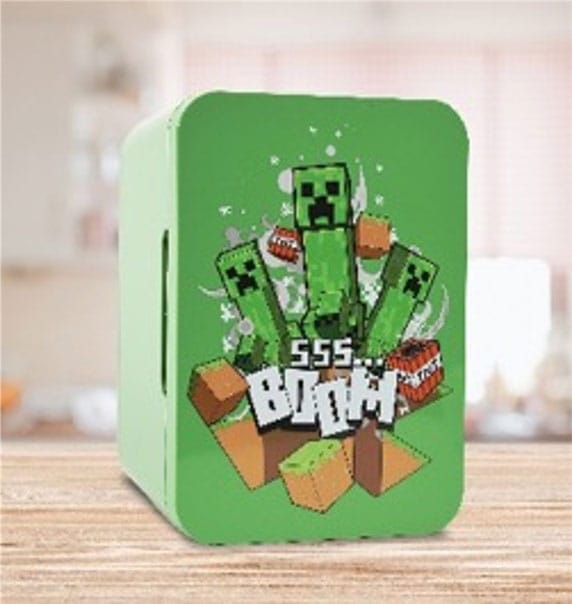 Minecraft Mini Kühlschrank Thermoelectric Cooler 4l