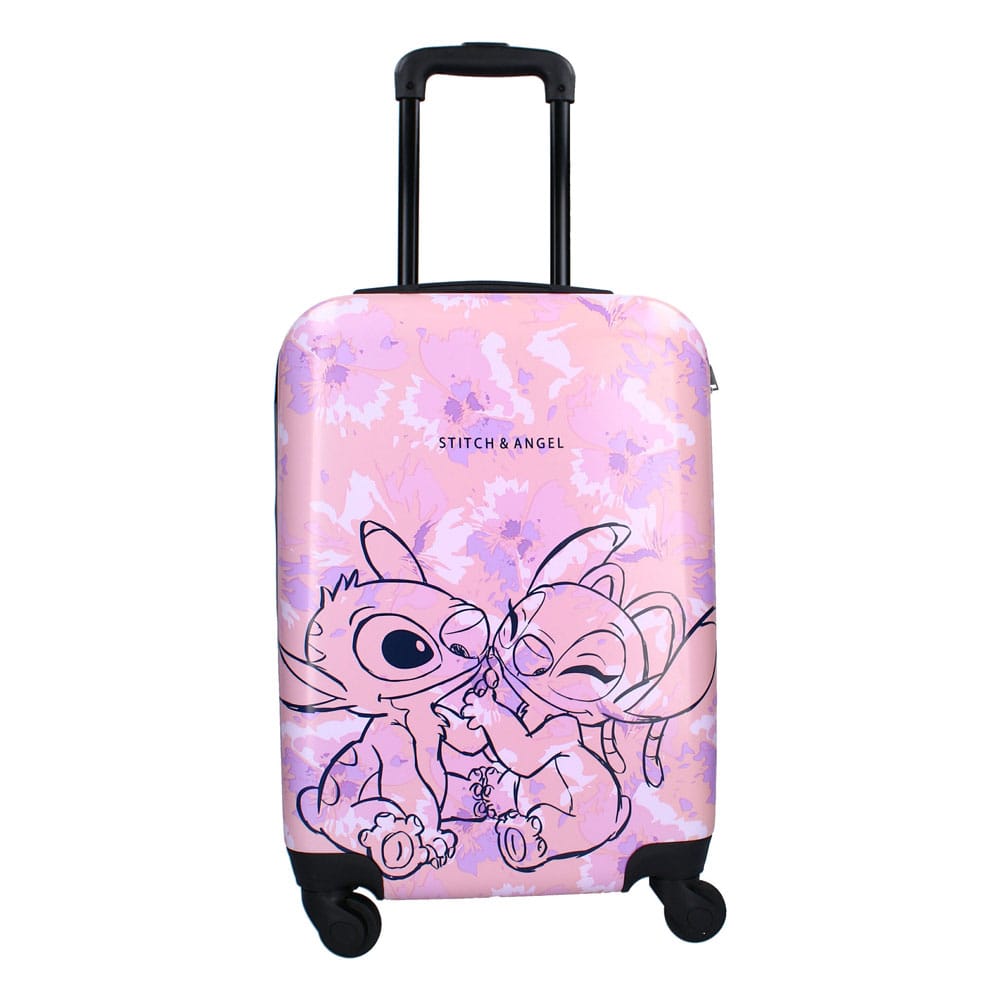 Lilo & Stitch Koffer Trolley Ohana Forever pink 46 cm