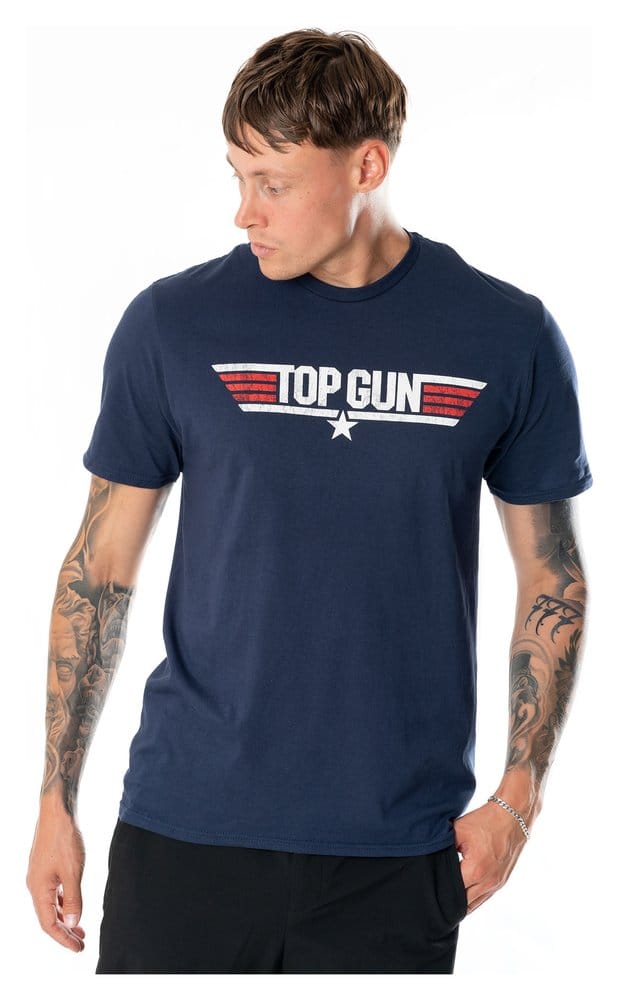 Top Gun T-Shirt Logo Größe S