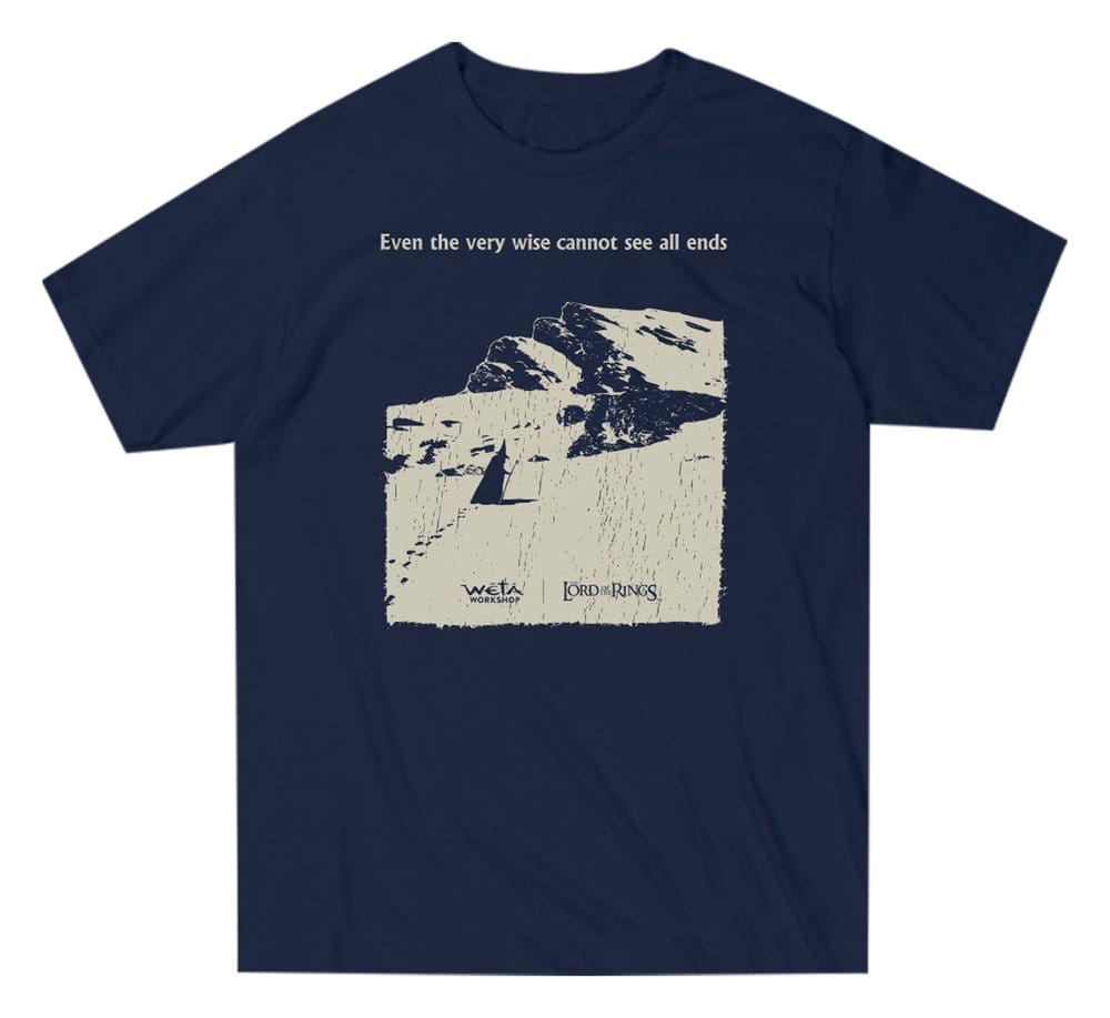 Herr der Ringe T-Shirt Wise Cannot See / Navy M
