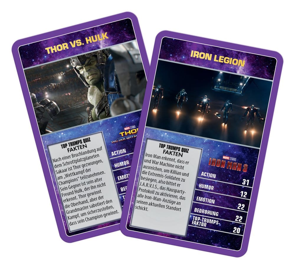 Marvel Kartenspiel Top Trumps Collectables *Deutsche Version*