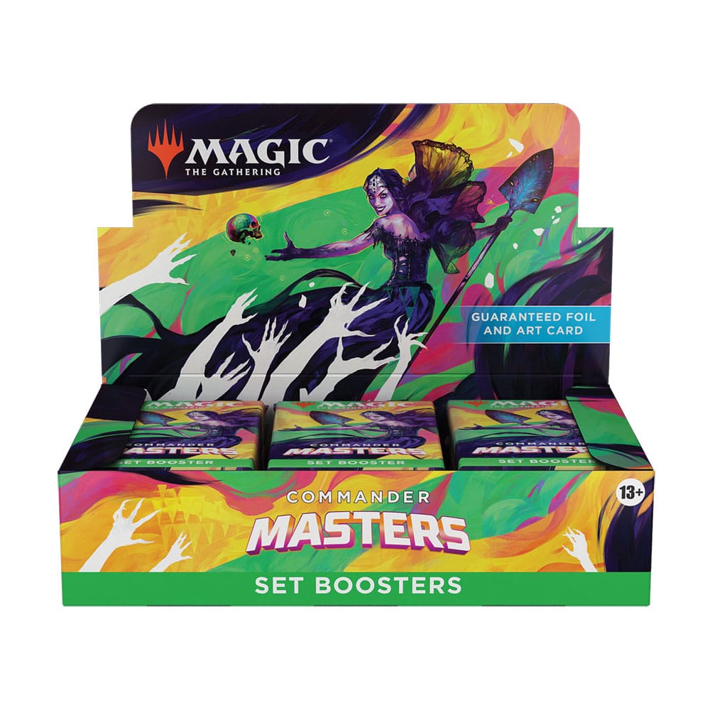Magic the Gathering Commander Masters Set-Booster Display (24) englisch