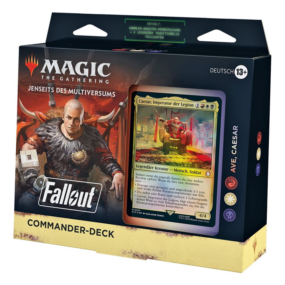 Magic the Gathering Jenseits des Multiversums: Fallout Commander-Decks Display (4) deutsch