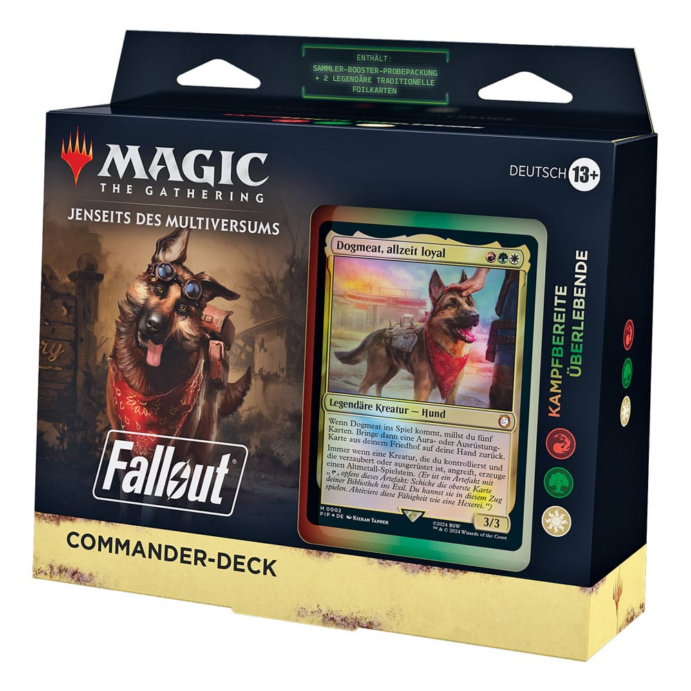 Magic the Gathering Jenseits des Multiversums: Fallout Commander-Decks Display (4) deutsch