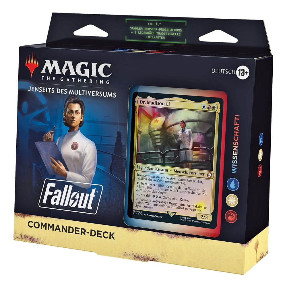 Magic the Gathering Jenseits des Multiversums: Fallout Commander-Decks Display (4) deutsch