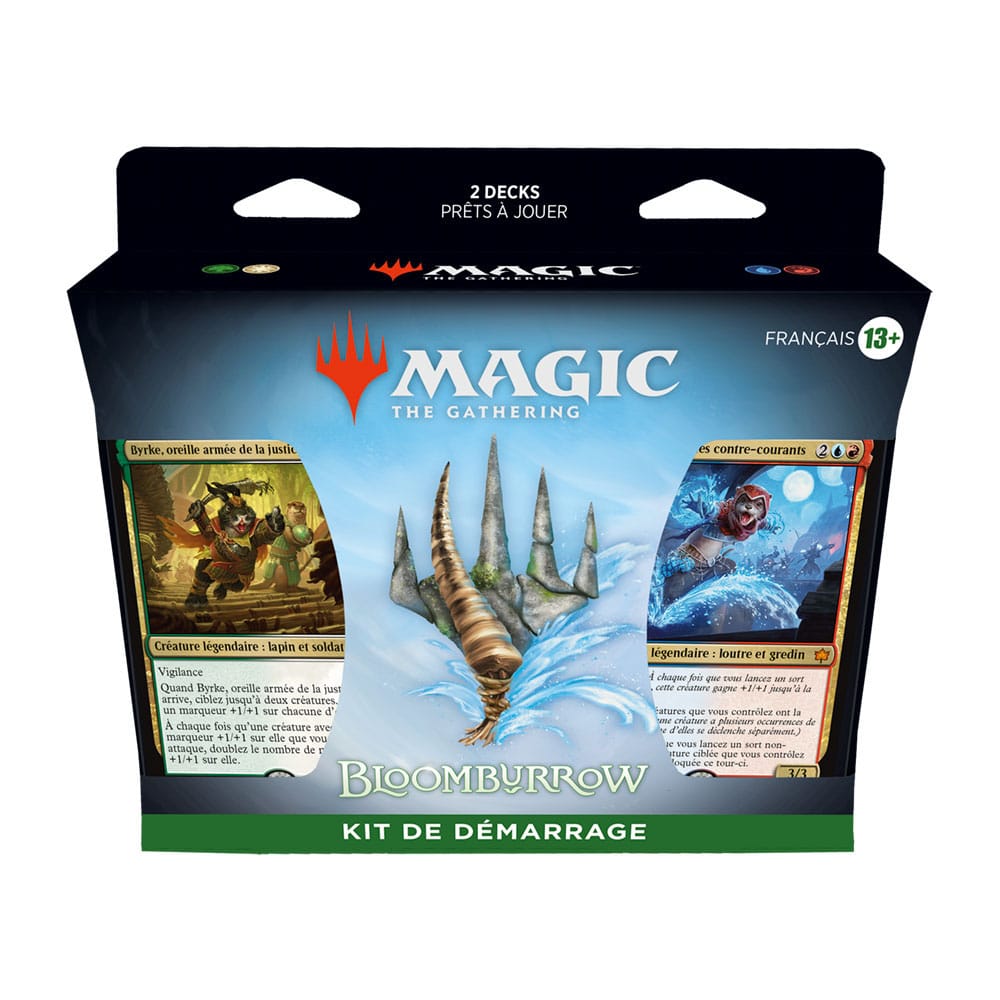 Magic the Gathering Bloomburrow Einsteigerpaket 2024 Display (12) französisch